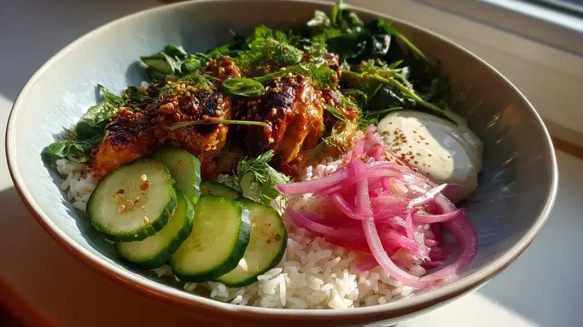 cava-harissa-honey-chicken-bow Cava-style Harissa Honey Chicken bowl