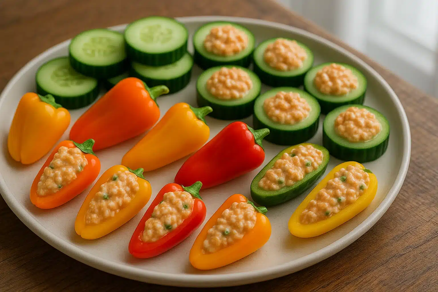 healthy-serving-cottage-cheese Buffalo chicken dip served in healthy ways
