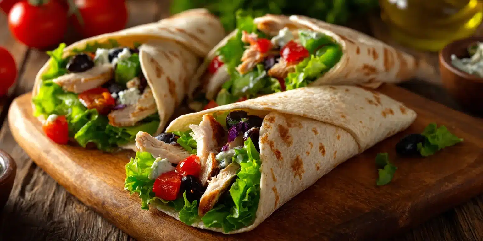 Filling tortillas with chicken salad Filling wraps with canned chicken healthy recipes mixture