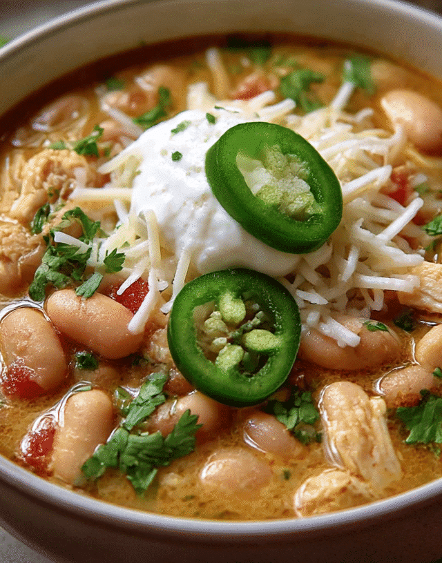 Easy White Bean Chicken Chili