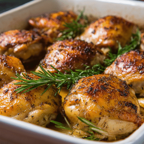 Baked Chicken Thighs Recipes Oven