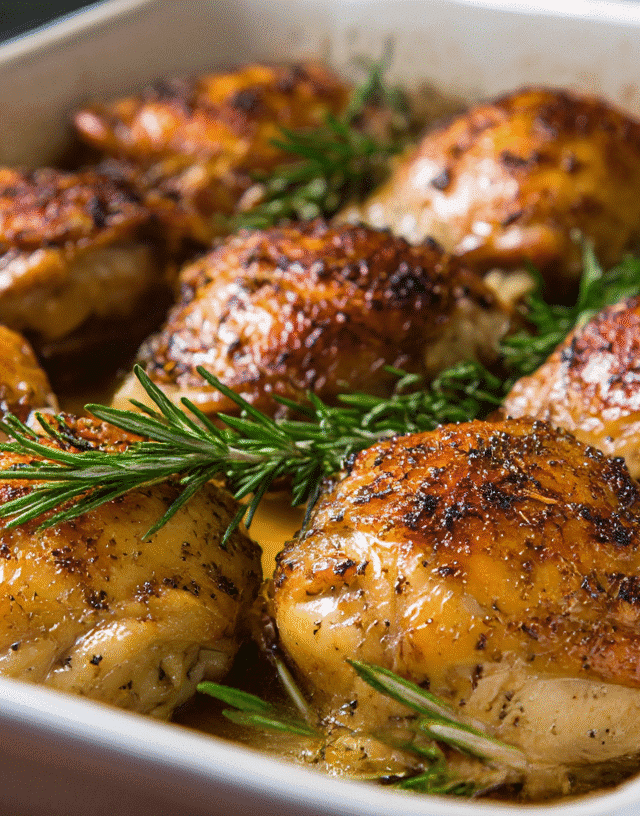 Baked Chicken Thighs Recipes Oven
