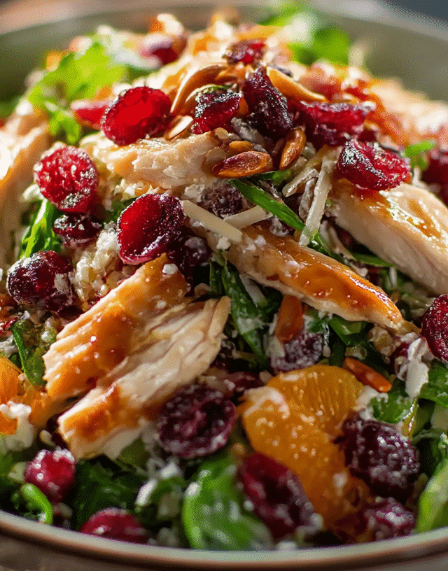 Asian Chicken Cranberry Salad