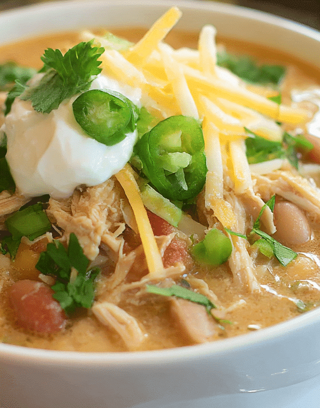 White Chili Chicken Recipe Crockpot