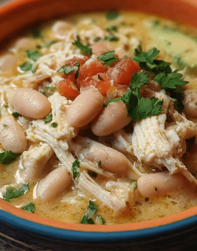 Dairy Free White Chicken Chili