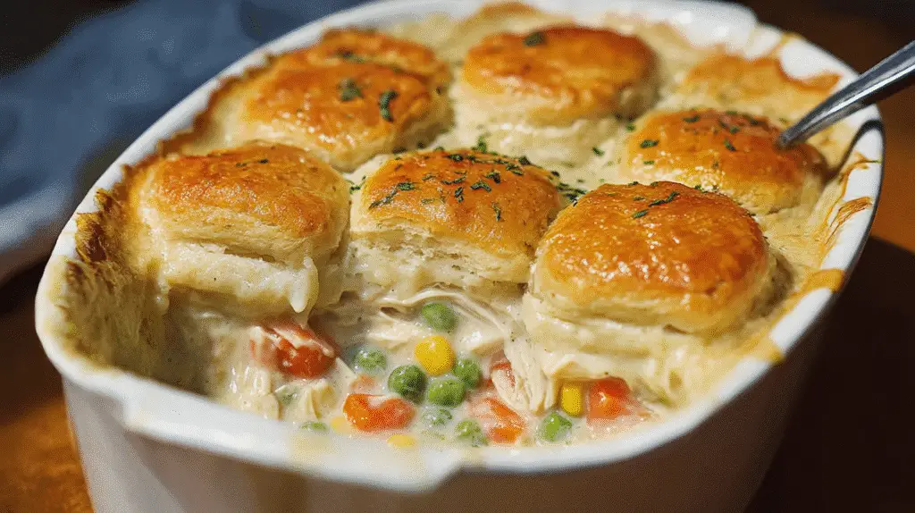 Easy Chicken Pot Pie Casserole