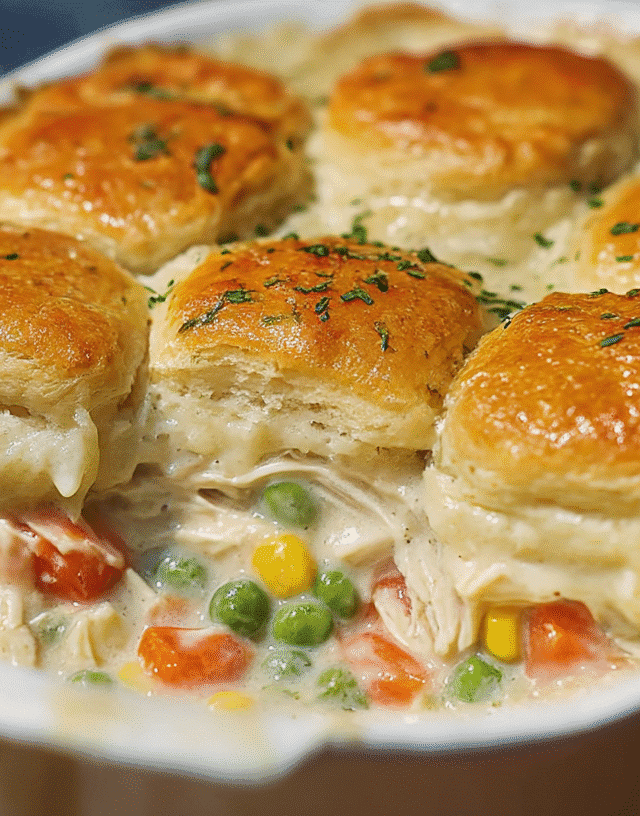 Easy Chicken Pot Pie Casserole