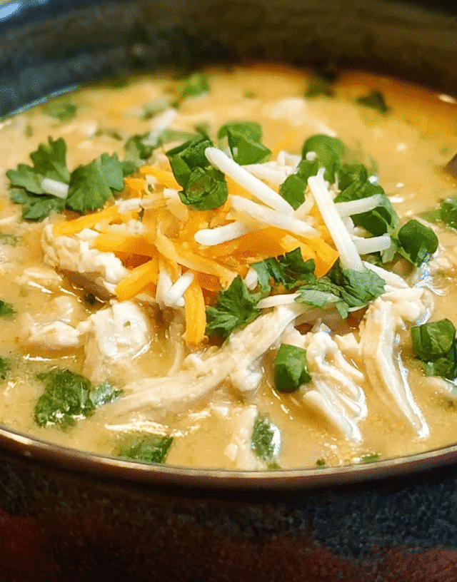 High Protein White Chicken Chili