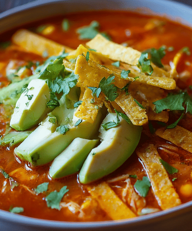 Chicken Tortilla Soup Instant Pot