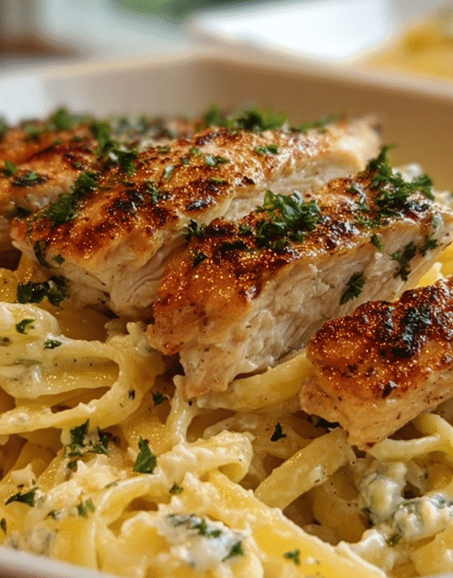 Boursin Cheese Pasta With Chicken