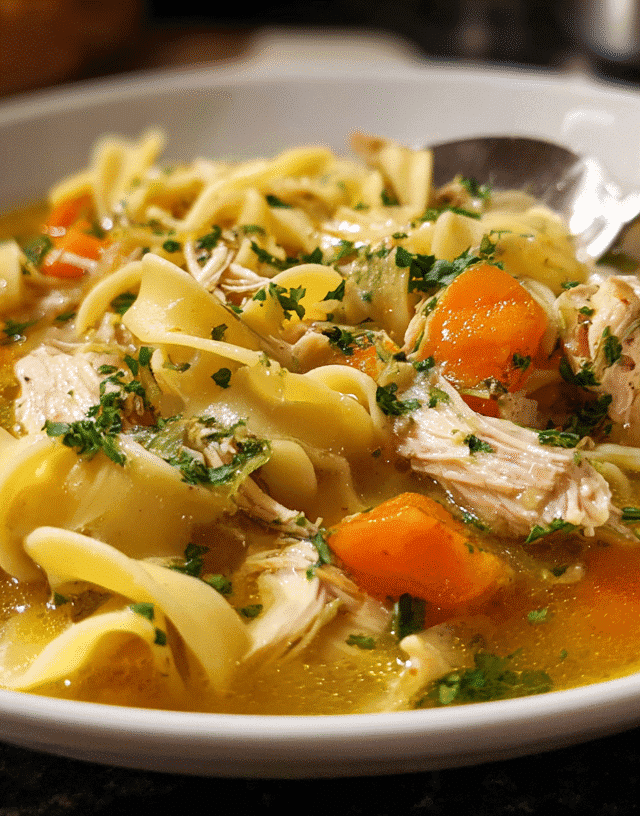 Home Made Chicken Noodle Soup