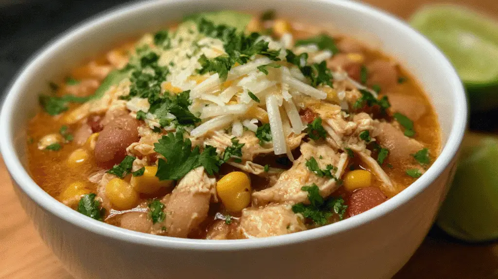 White Bean Chicken Chili Crockpot