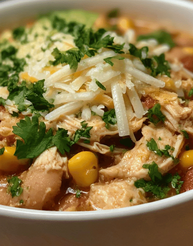White Bean Chicken Chili Crockpot