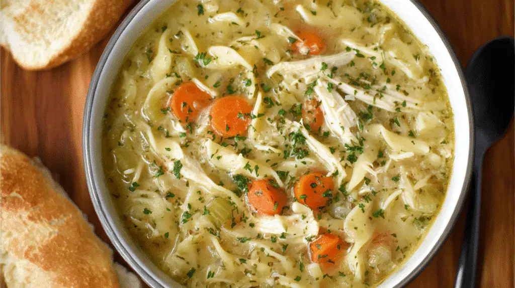 Homemade Chicken Noodle Soup Crockpot