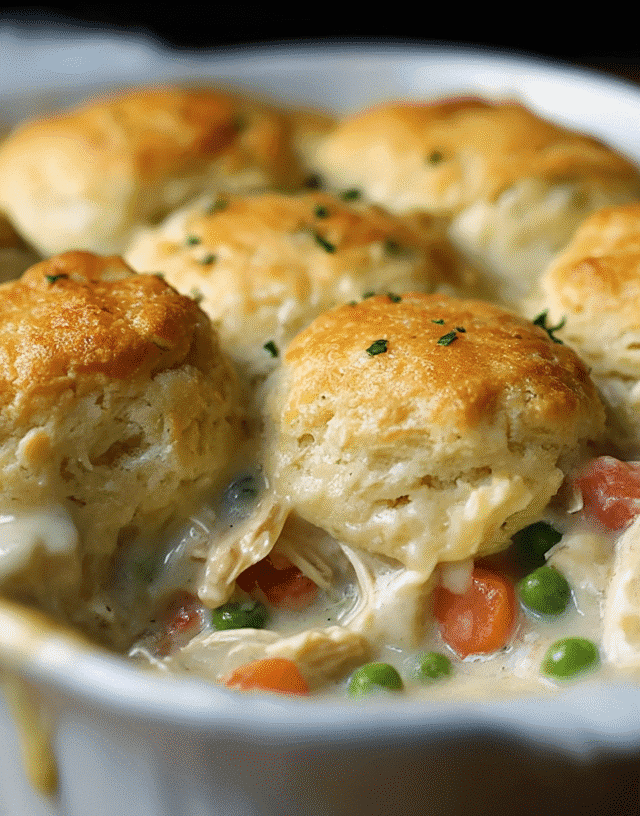 Easy Chicken Pot Pie Casserole