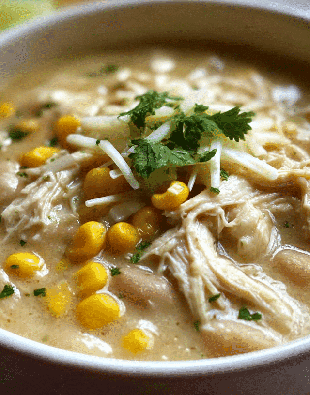 White Chicken Chili Soup