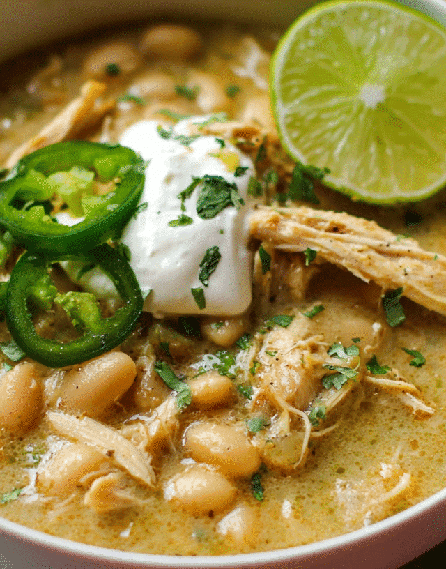 Instant Pot White Chicken Chili