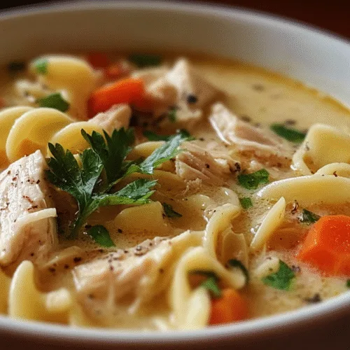 Chicken Noodle Soup From Scratch