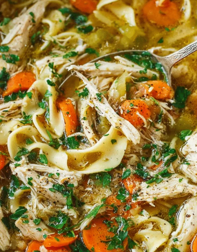 one pot chicken noodle soup easy recipes