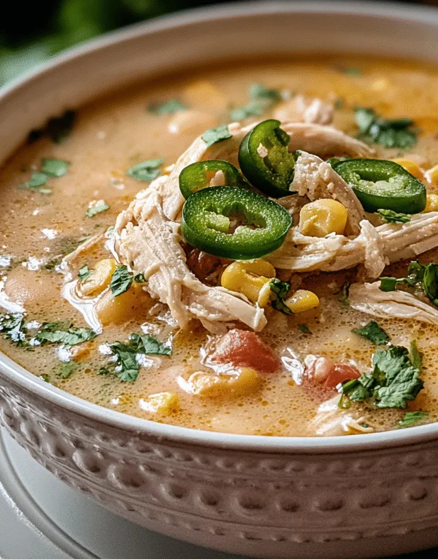 white chicken chili with rotisserie chicken