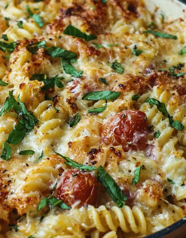 boursin and tomato pasta bake
