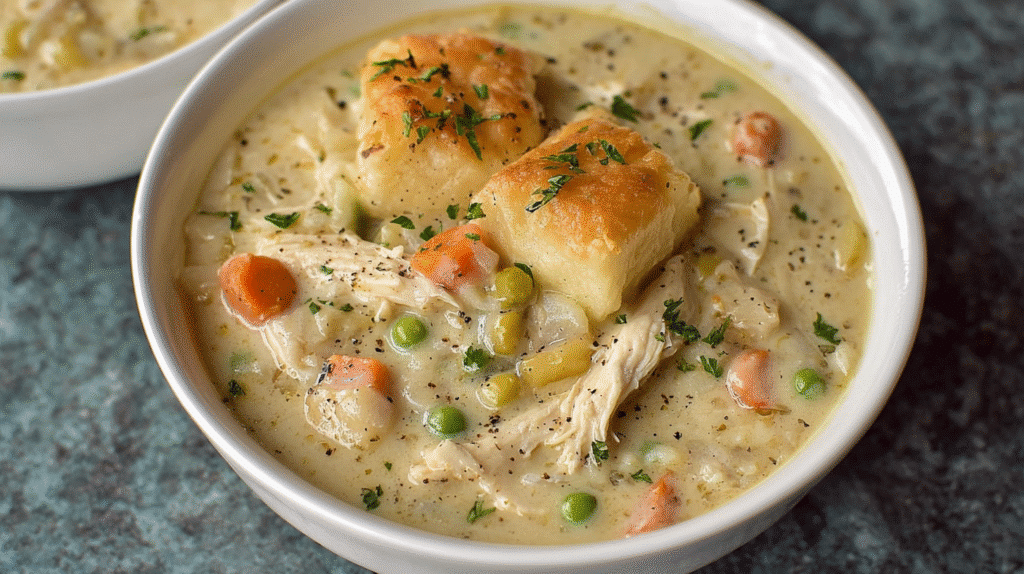 Instant Pot Chicken Pot Pie Soup