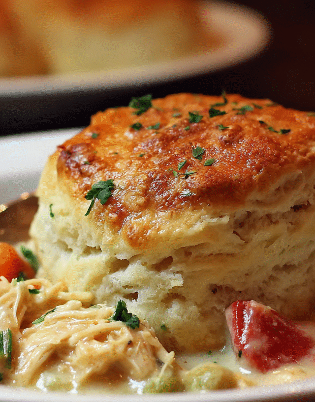 Red Lobster Biscuit Chicken Pot Pie