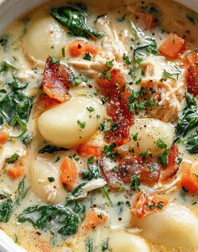 Chicken Gnocchi Soup Instant Pot