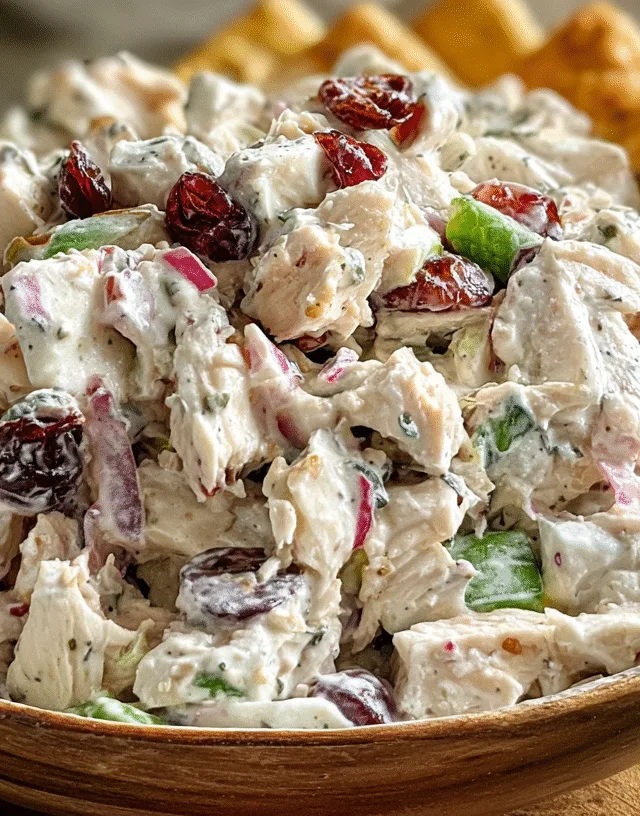 Chicken Salad With Craisins Recipes