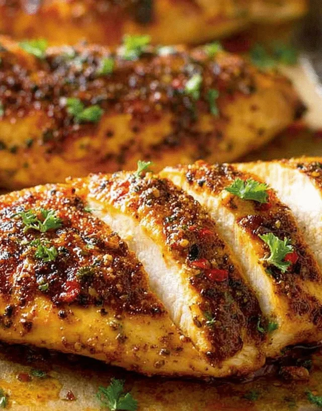 easy oven baked chicken breast