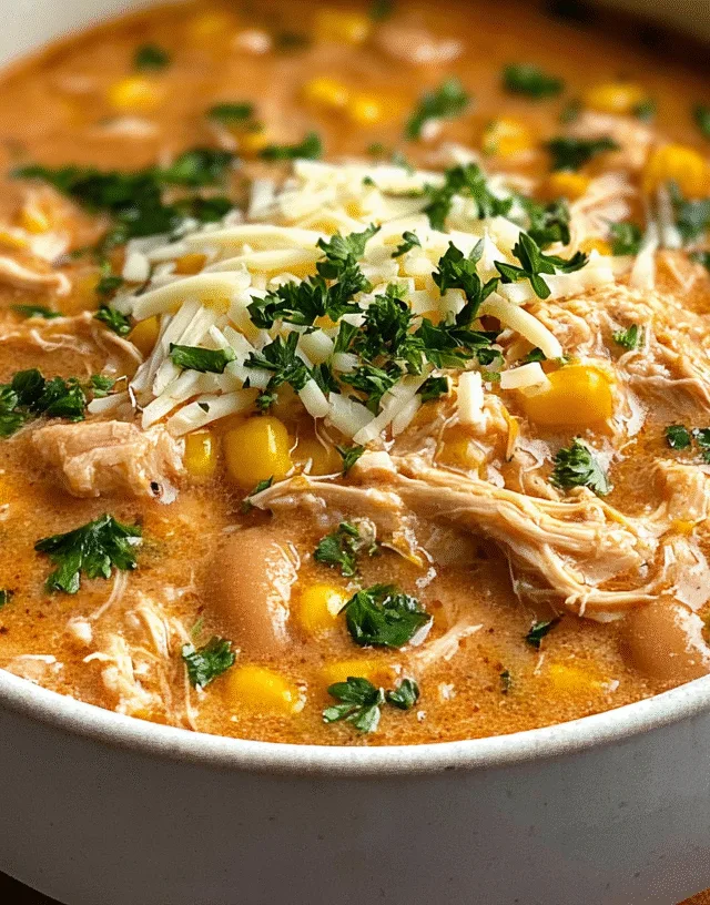 Shredded Chicken Chili