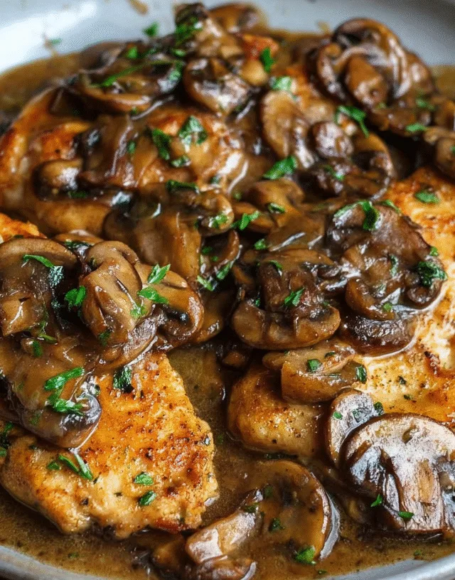 Chicken Marsala recipe
