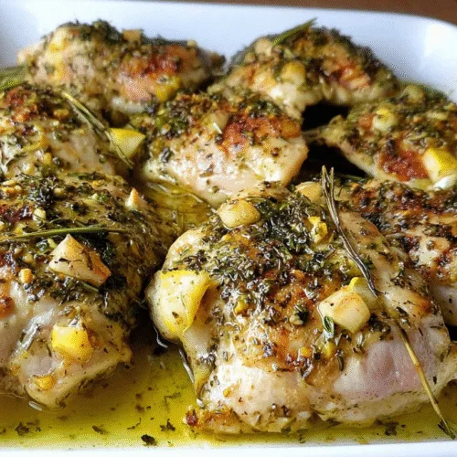 Baked Greek Lemon Chicken