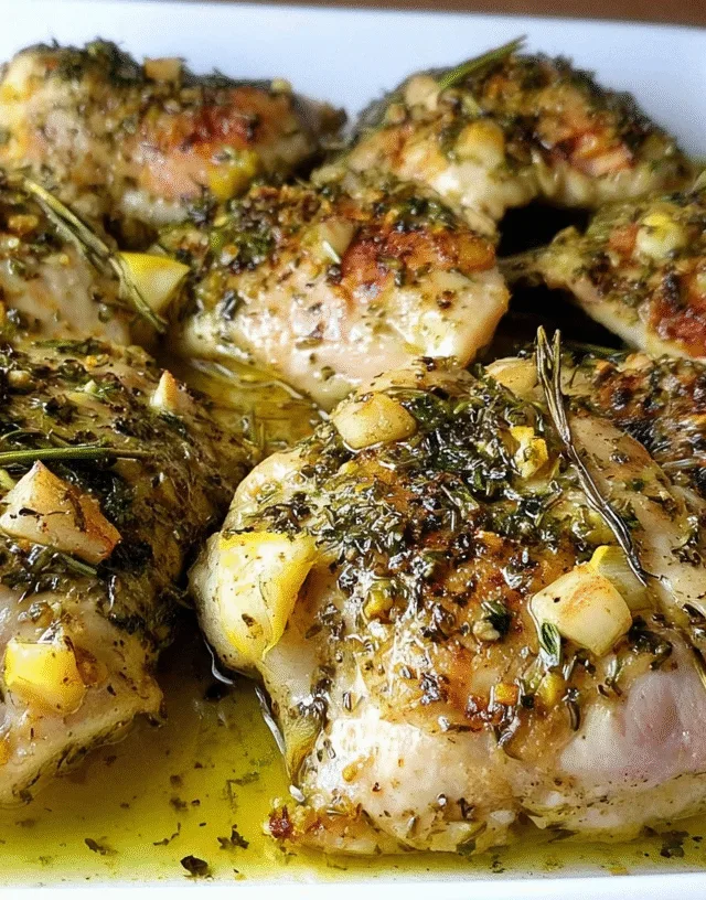 Baked Greek Lemon Chicken