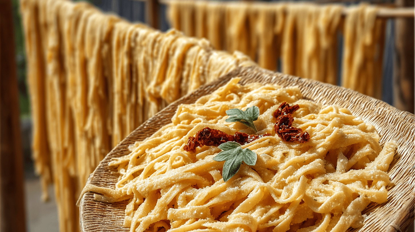 Drying Pasta