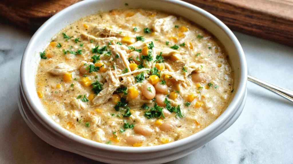 White Chicken Chili Stove Top Easy