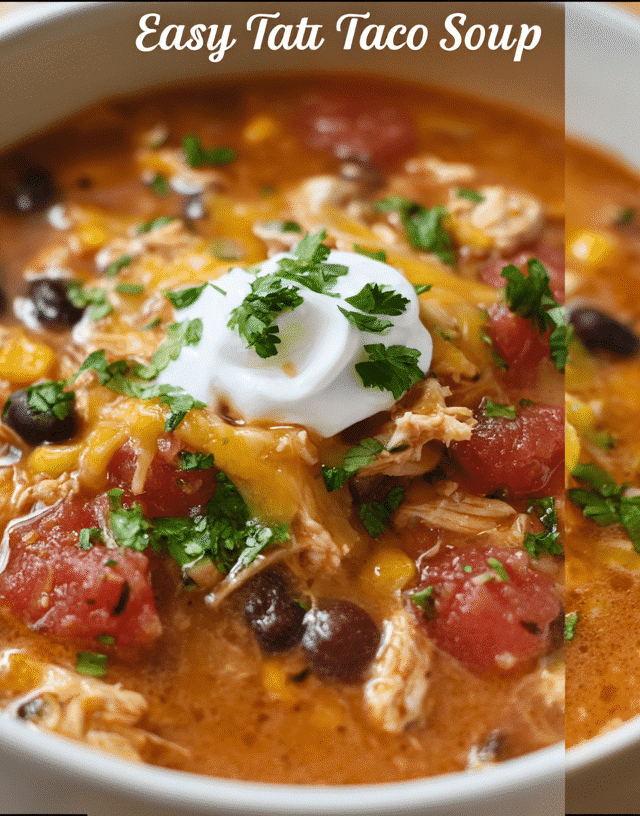 Chicken Taco Soup Instant Pot