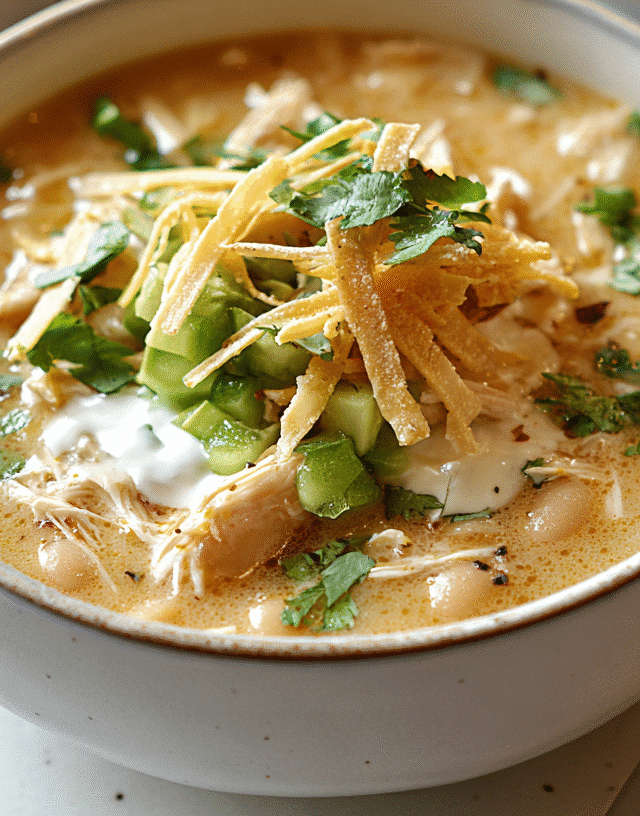 White Chicken Chili With Rotisserie