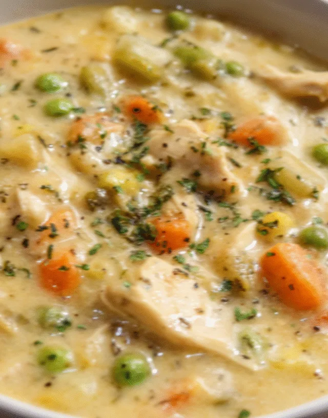 Chicken Pot Pie Soup Crockpot