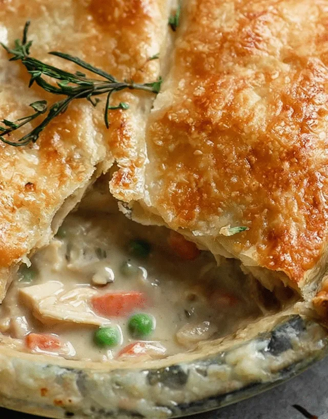 easy chicken pot pie recipe 2025
