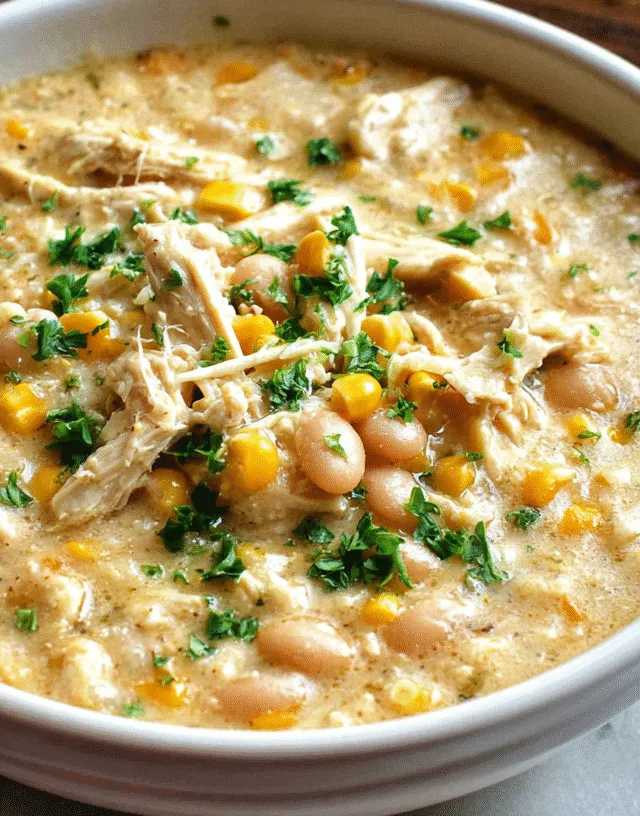 White Chicken Chili Stove Top Easy