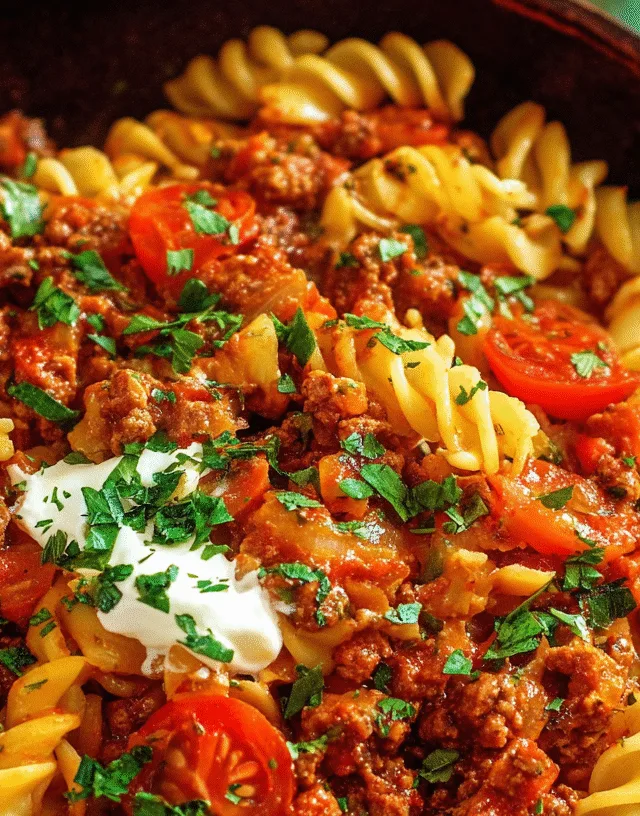 Turkish pasta recipe
