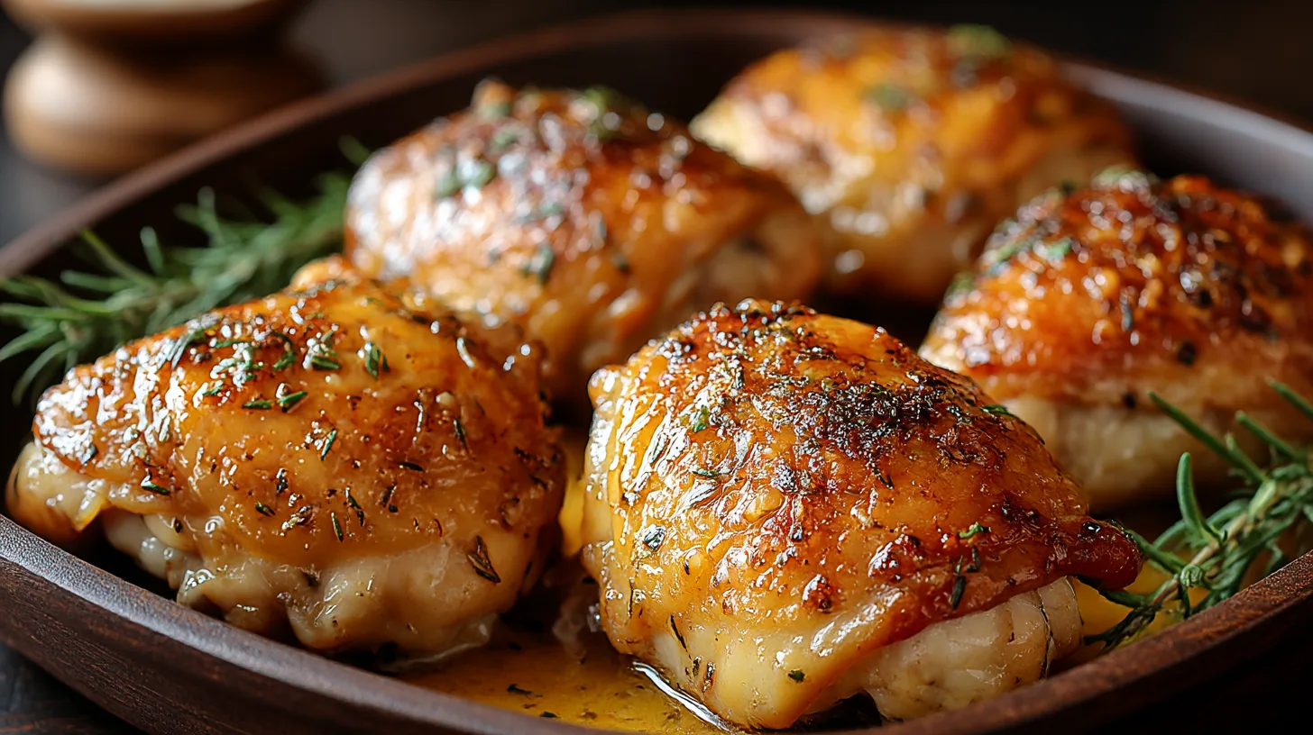 Boneless Skinless Chicken Thighs in Oven