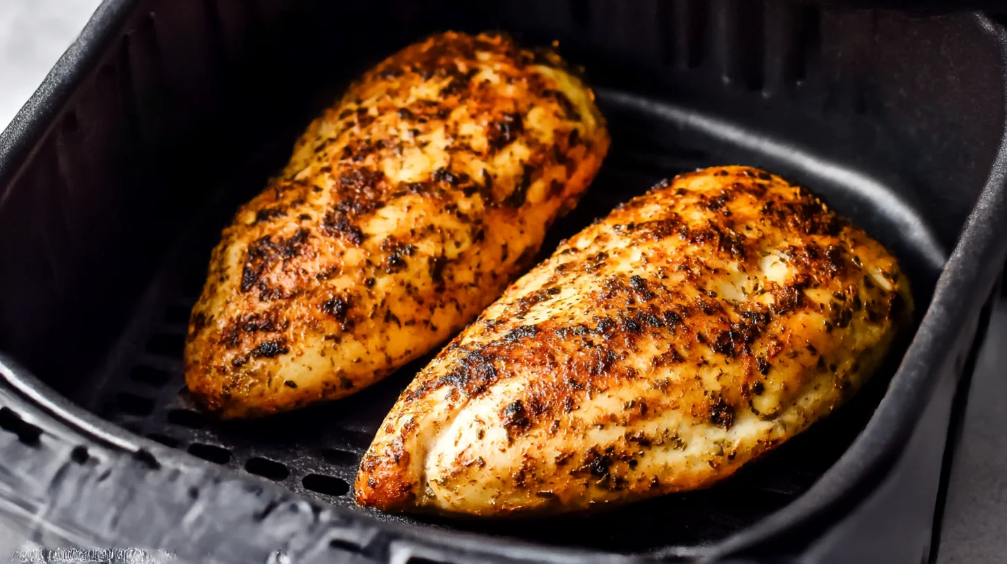 Juicy Air Fryer Chicken Breasts