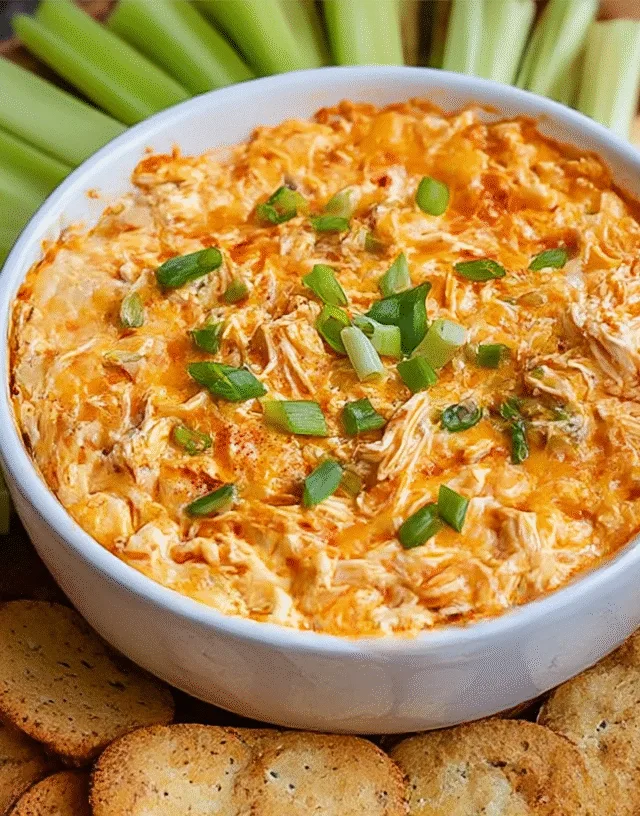 Slow Cooker Buffalo Chicken Dip recipe