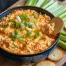 BEST Slow Cooker Buffalo Chicken Dip
