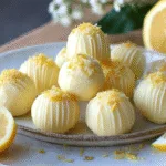 Lemon and White Chocolate Truffles