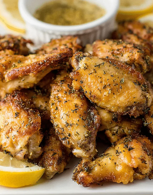lemon pepper chicken wings recipe