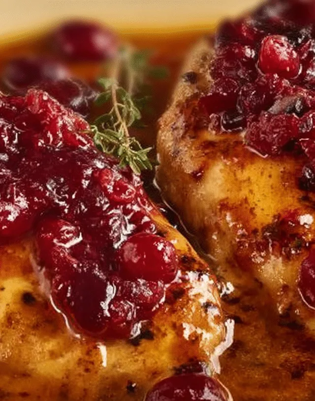 slow cooker cranberry chicken taste of home