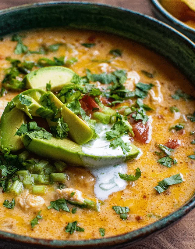 Creamy Chicken Tortilla Soup